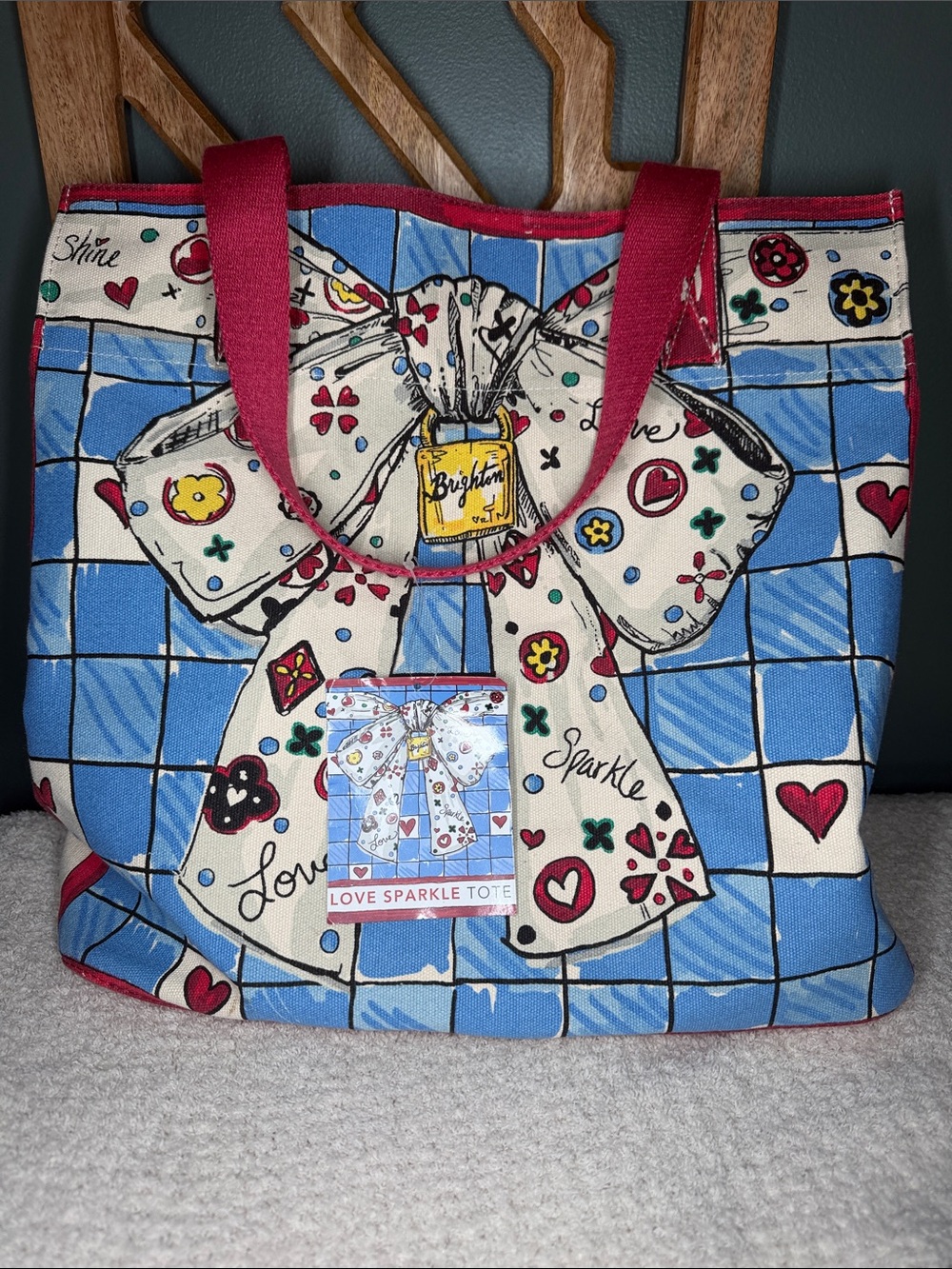 Brighton Love Sparkle Tote